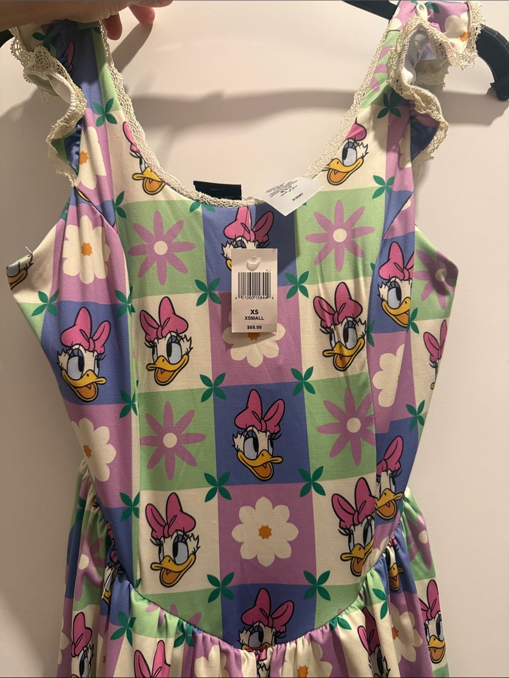 XS Disney Parks Daisy Duck Athletic Dress for Women by Her Universe NWT